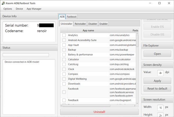 Xiaomi ADB fastboot Tools、