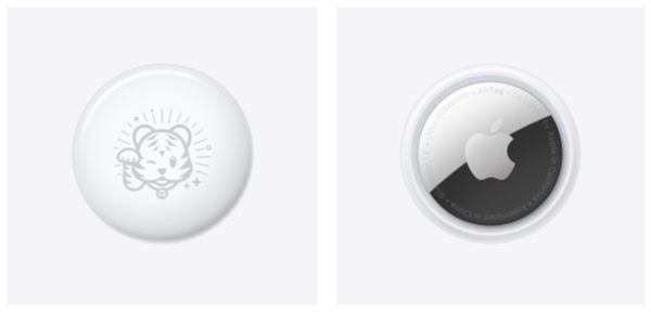 Apple、寅年デザイン、AirTag