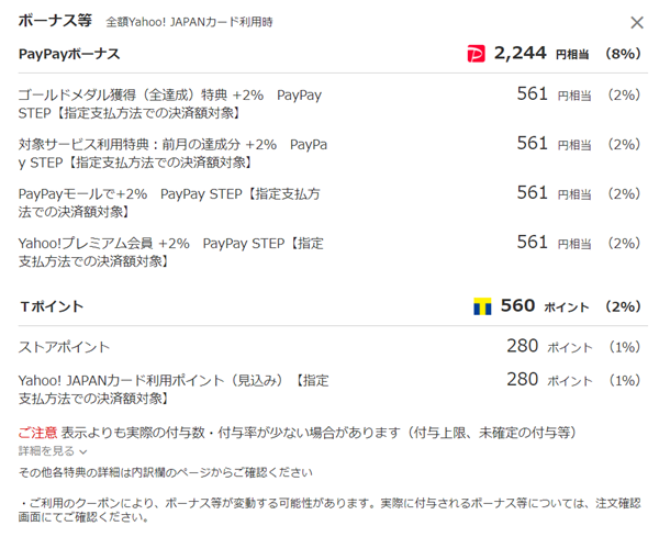 Yahoo!ショッピング、XM4、キャンペーン併用