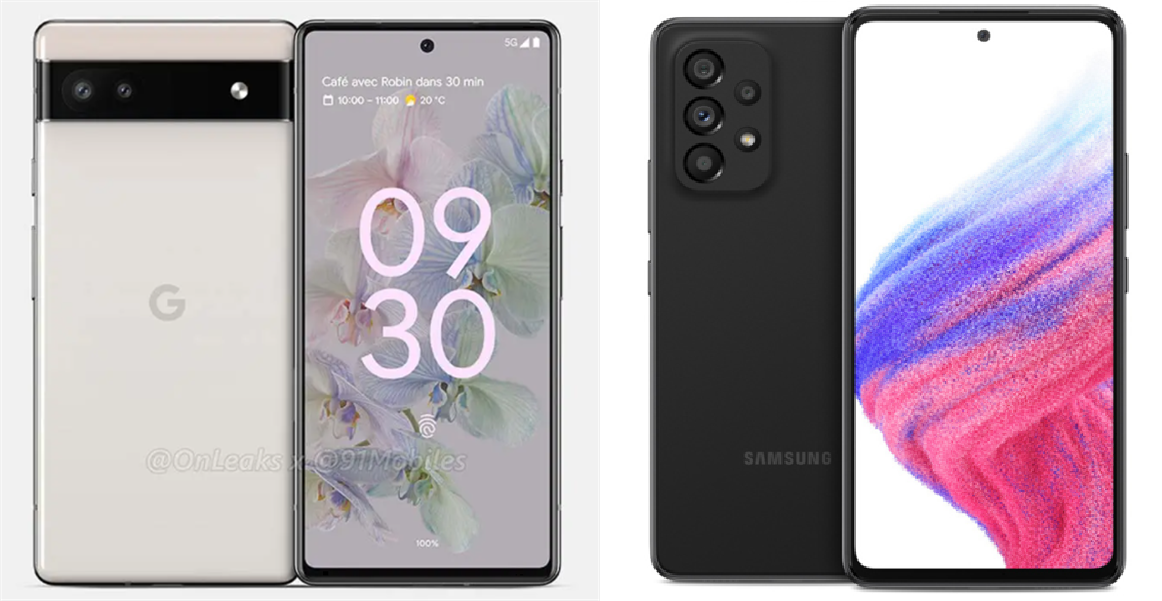 Pixel 6a vs Galaxy A53 5G