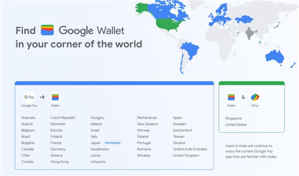Google Wallet、提供、国
