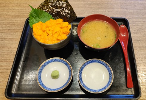 北海道、大磯、エゾバフンウニ丼、定食