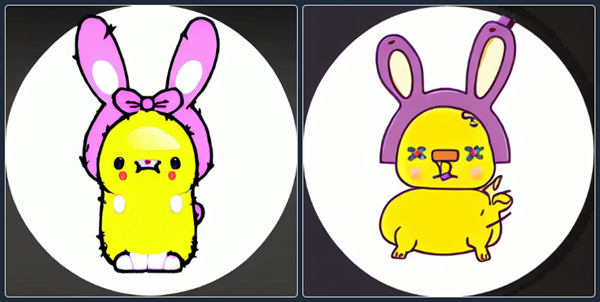 Stable Diffusion、ラフ画、呪文なし2