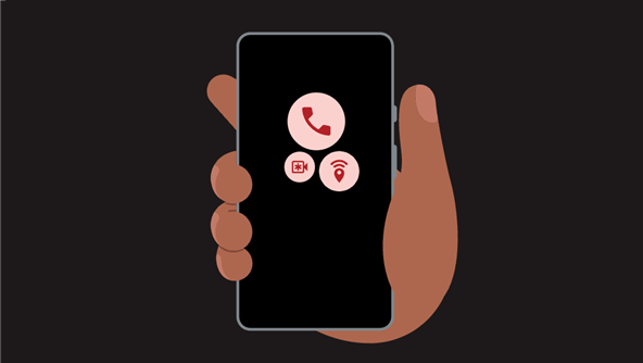 Android、緊急SOS、イメージ