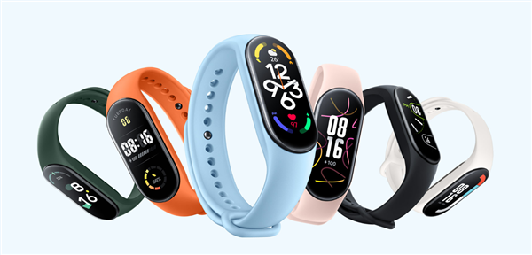 Xiaomi Smart Band 7、デザイン