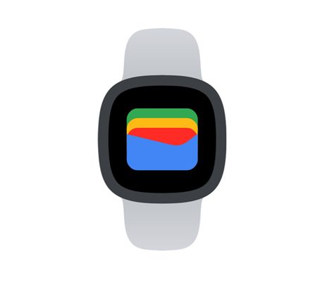 Fitbit版Google Wallet、イメージ