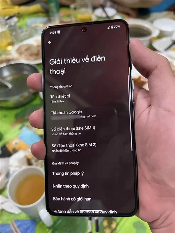 表示ディスプレイ、Pixel 8 Pro