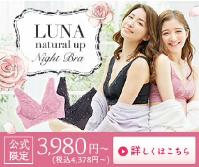 LUNA(ルーナ)ナチュラルアップナイトブラ