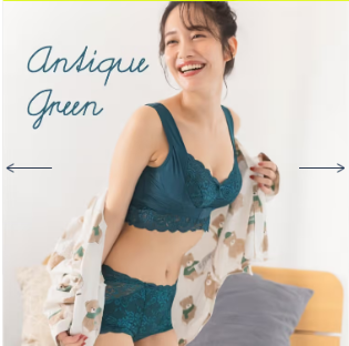 ふんわりルームブラのナイトブラは、16色のカラー展開