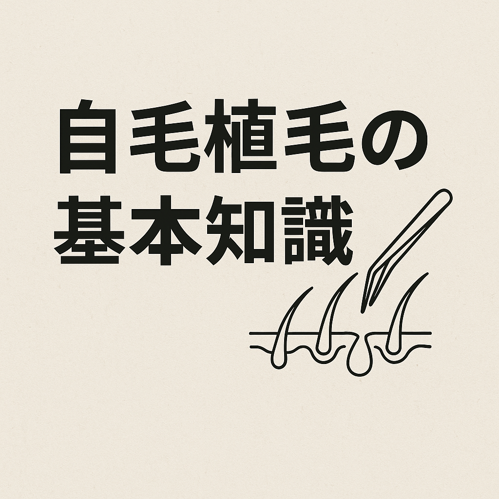 自毛植毛の基本知識