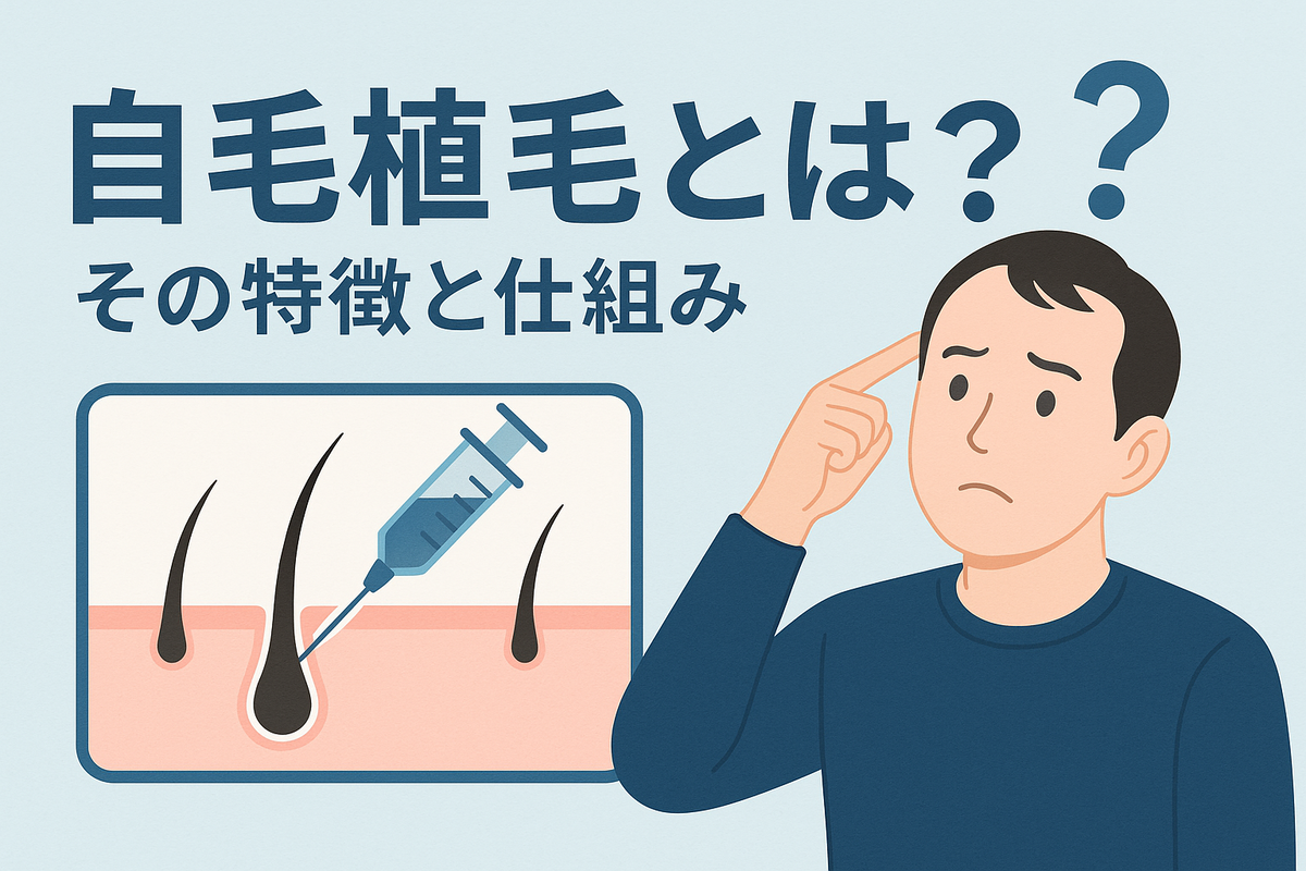 自毛植毛とは？その特徴と仕組み