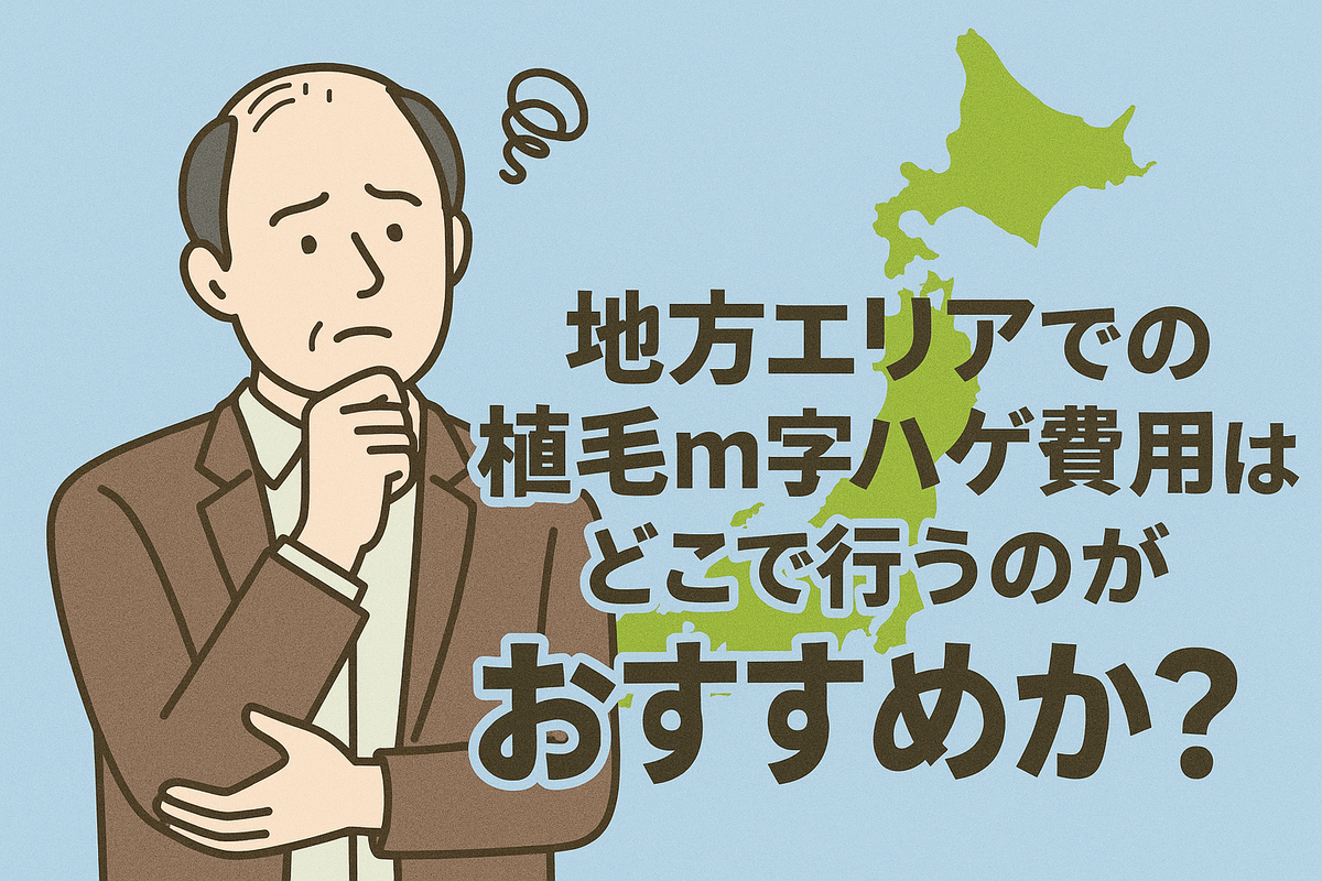 【結論】宮崎の植毛m字ハゲ費用は「福岡遠征」が最適解。後悔しない全知識