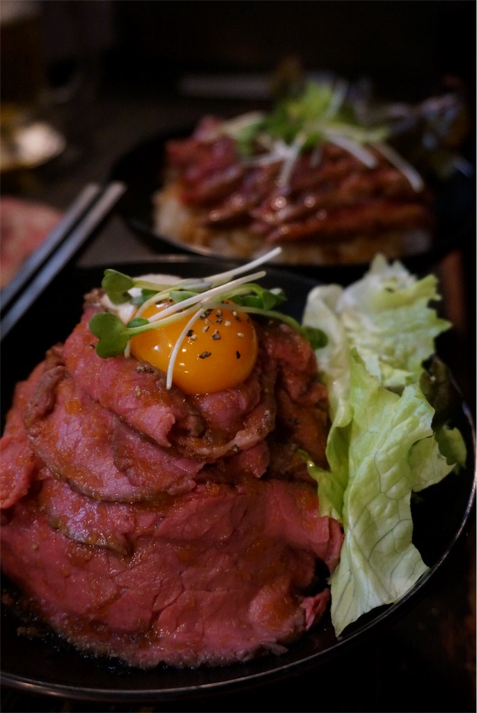 レッドロックのローストビーフ丼 レッドロックのローストビーフ丼