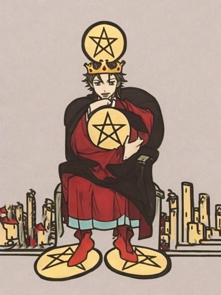 タロットカード】『ペンタクルの4』の意味とは？ メッセージやアドバイスを紹介！ - マドモアゼルGPTのAIタロット占い