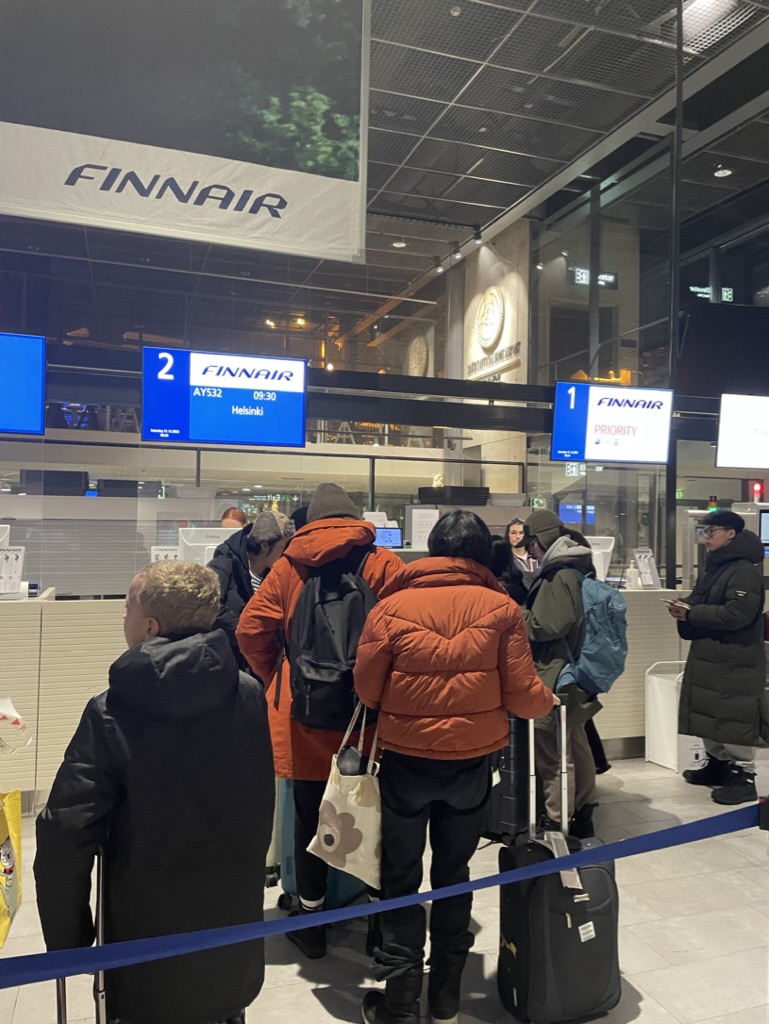 【フィンエアー航空でロヴァニエミ-ヘルシンキ便搭乗記】②AY532(ロヴァニエミ-ヘルシンキ)体験談