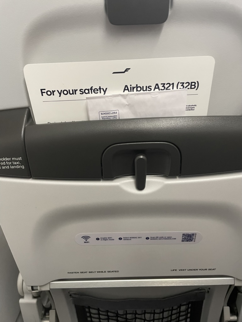 【フィンエアー航空でロヴァニエミ-ヘルシンキ便搭乗記】②AY532(ロヴァニエミ-ヘルシンキ)体験談