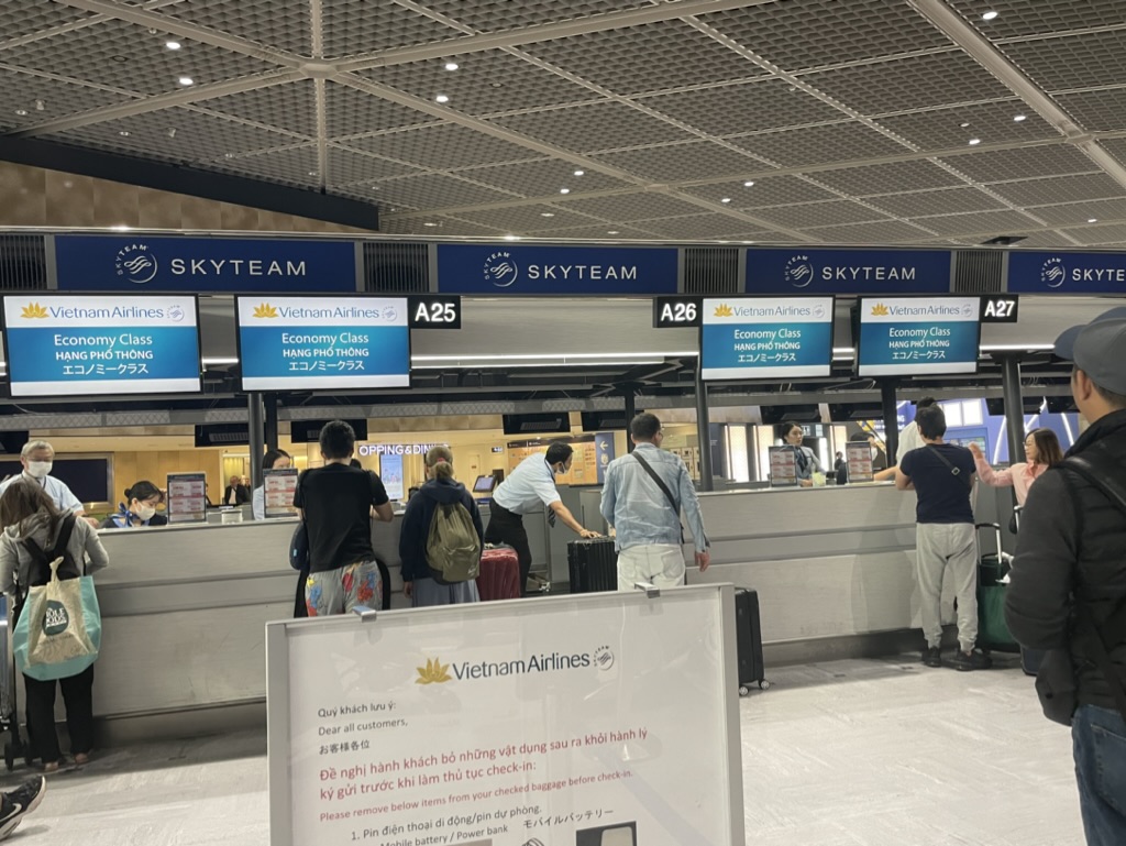 【ベトナム航空でホーチミン乗り継ぎ体験談】③ホーチミン・タンソンニャット空港での乗り継ぎの流れは？