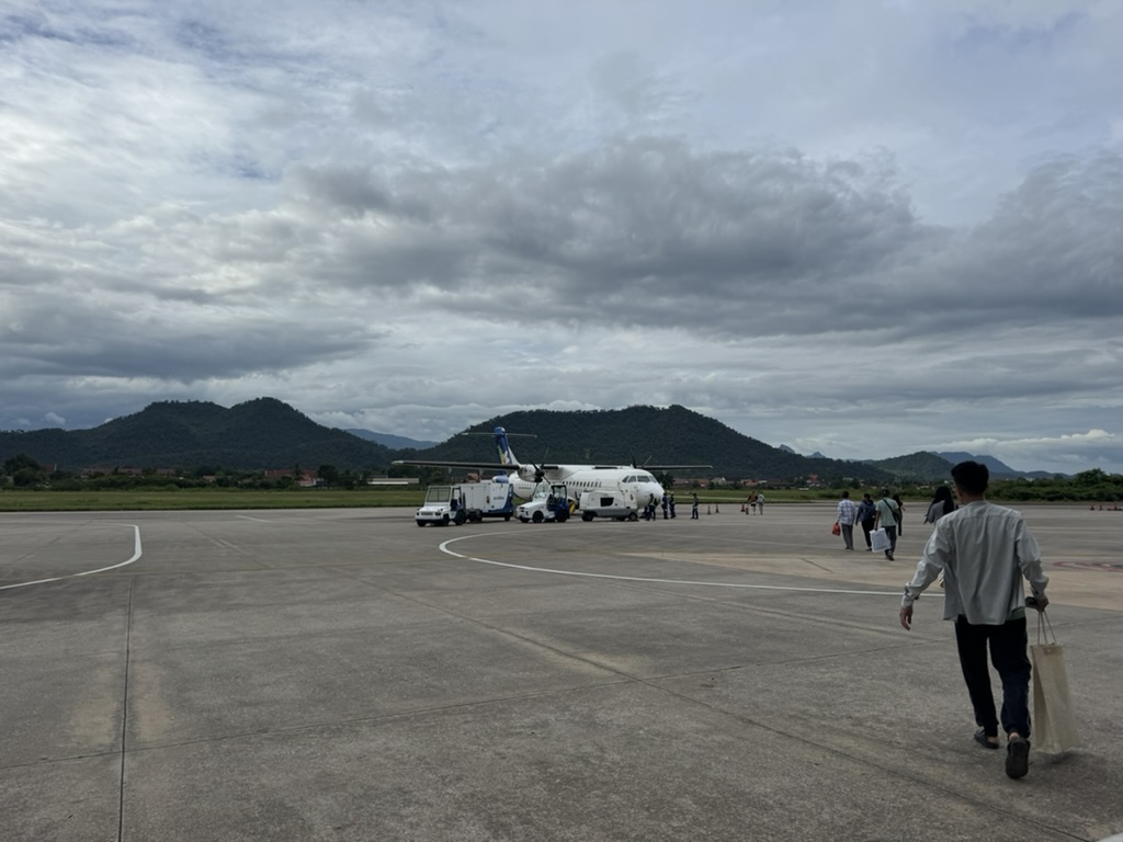 【ラオス国営航空でルアンパバーン−ハノイ便搭乗記】②往路QV313(ルアンパバーン−ハノイ)体験談