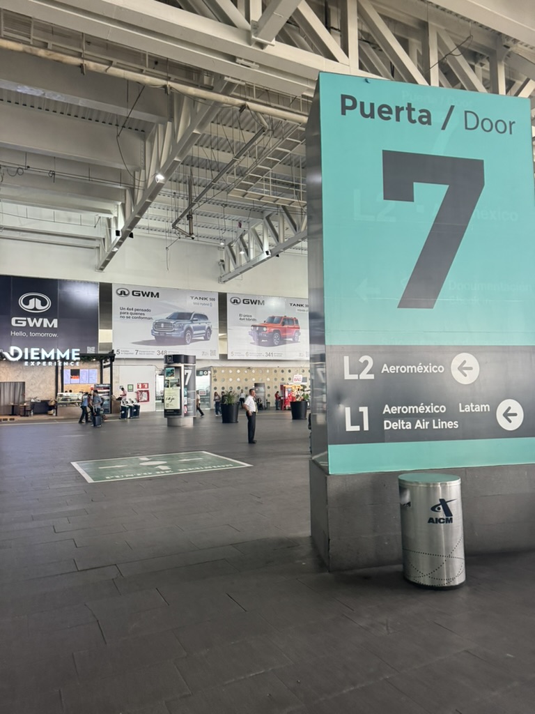 【メキシコシティMEX空港プライオリティパス体験談】②メキシコ・シティ・ベニート・フアレス国際空港のターミナルは？