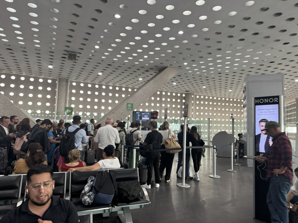 【アエロメヒコ航空メキシコシティ〜カンクン便搭乗記】②往路AM552便（メキシコシティ国際空港〜カンクン国際空港）体験談