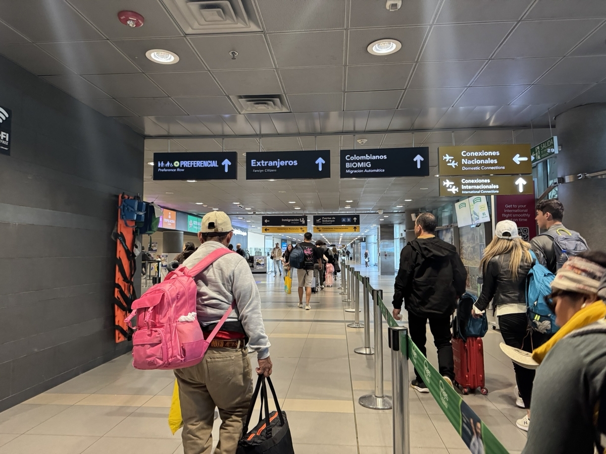 【アビアンカ航空でボゴタ乗り継ぎ体験談】③ ボゴタ空港での乗り継ぎの流れは？