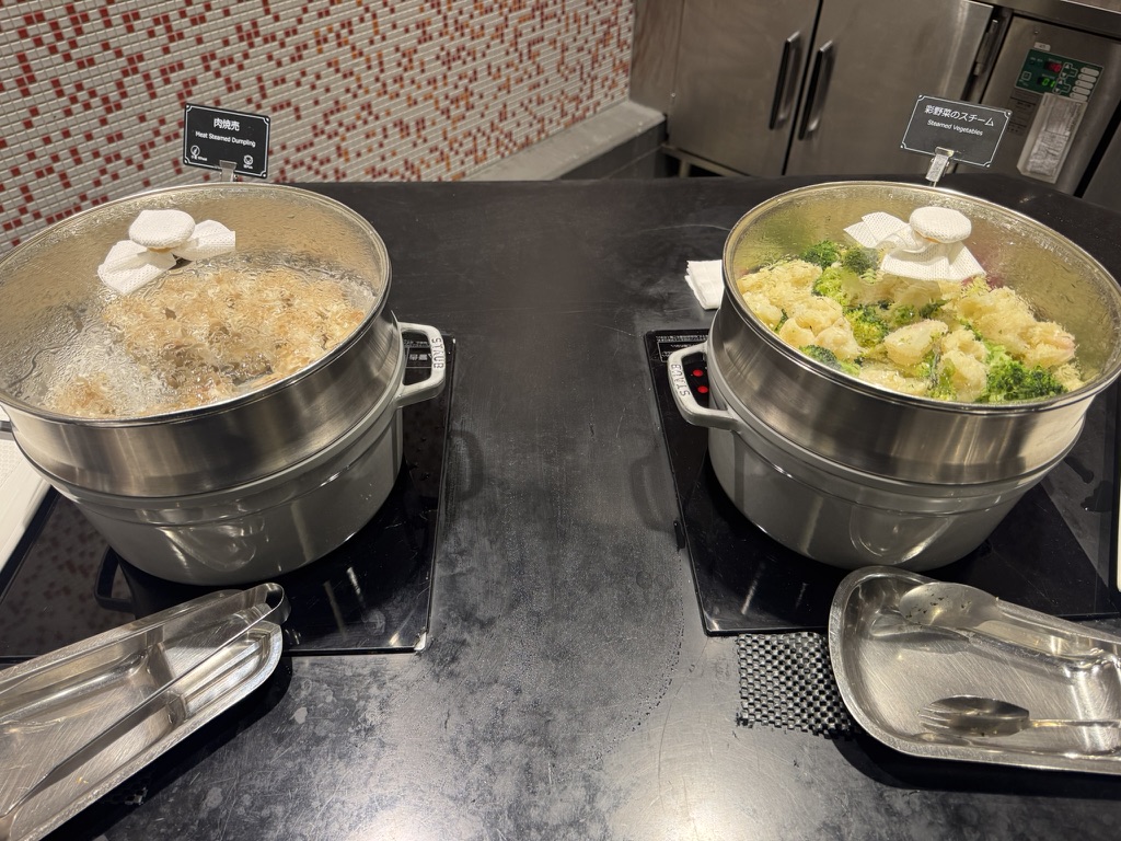【羽田空港PPレストラン特典でビュッフェ体験談】④オールデイダイニング グランドエールでプライオリティパス利用時に楽しめるランチビュッフェ内容は?