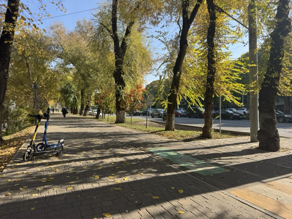 【アルマトイ1日観光モデルコース】④午前のアルマトイ市内観光ルート（公園・市場・教会を徒歩で巡る）