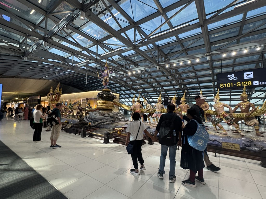【ヨーロッパ旅行おすすめ乗り継ぎ空港】⑦タイ・バンコク スワンナプーム空港