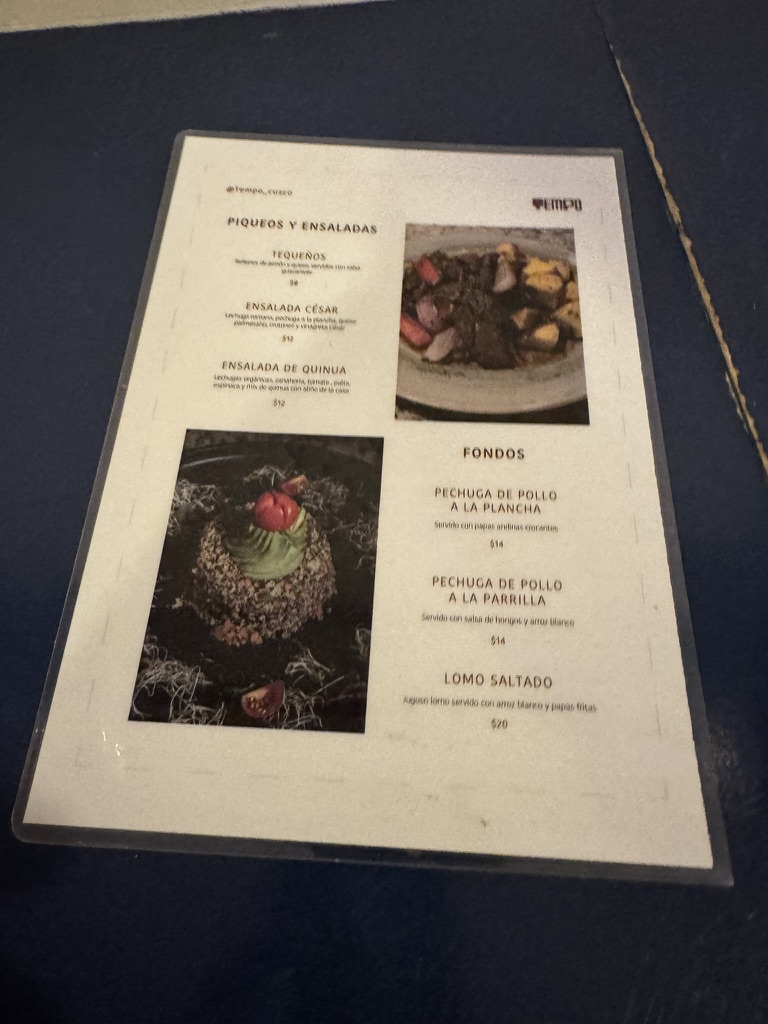 【クスコ空港プライオリティパス体験談】④Hanaq Cuscoは快適?食事・ドリンク・設備は?