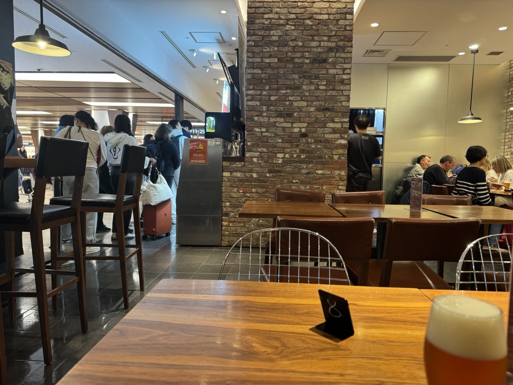 【成田空港T1 プライオリティパスでレストラン体験談】⑤Japanese Grill & Craft Beer TATSUを利用する際のおすすめの使い方は?