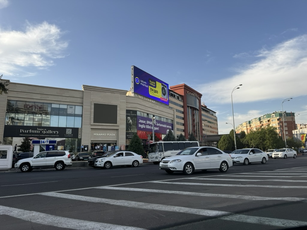 【タシケント空港から市内への行き方】②おすすめはYandex Go！安くて分かりやすい移動手段