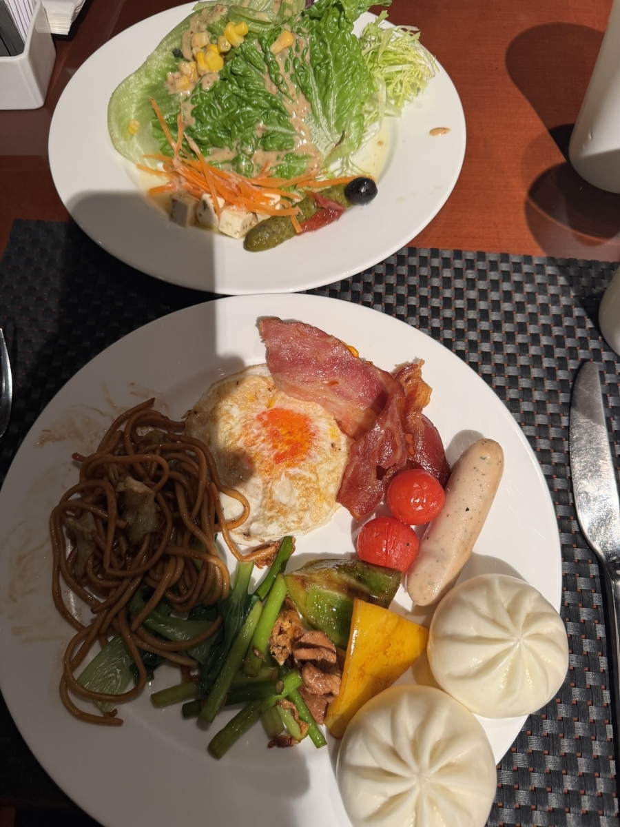 【JWマリオット北京セントラル宿泊記】⑥JWマリオット北京セントラルの朝食ビュッフェは？