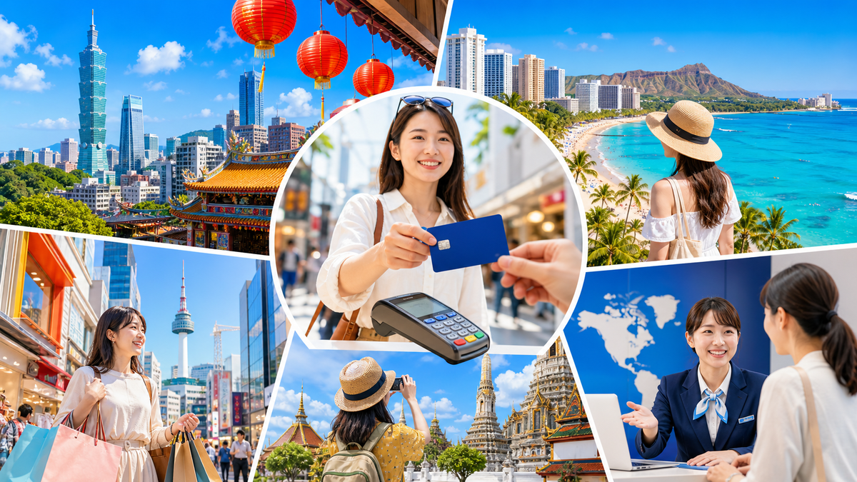【海外旅行のクレカブランド比較】⑥海外旅行でJCBは使える？日本人旅行者に便利な場面もある