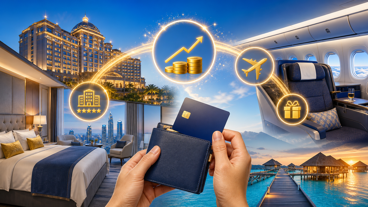 【海外旅行のクレカ活用】⑦旅行好きはクレジットカード決済でホテル無料宿泊・マイル交換を狙うのがおすすめ