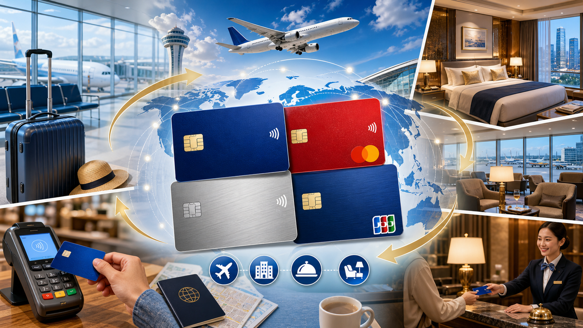 【まとめ】海外旅行でアメックスは使えない？VISA・Mastercard・AMEX・JCBのおすすめ使い分け