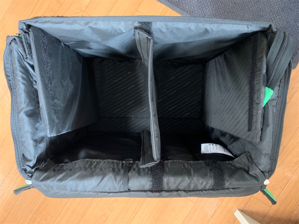 初めてのUberEats(ウーバーイーツ)配達員!配達バッグにどうやってお