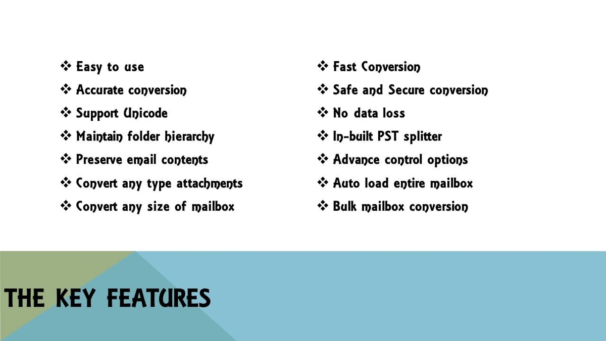 mbox to pst conversion tool