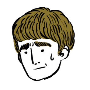 焦るアイコン