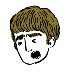 テンションが上がっているアイコン