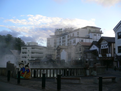 草津温泉 湯畑