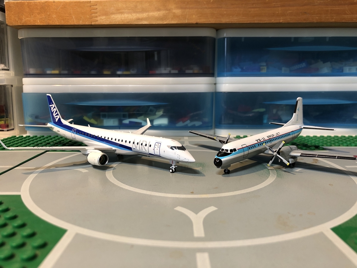 ANA MRJ90 1/200モデル - レゴシティのブログⅡ