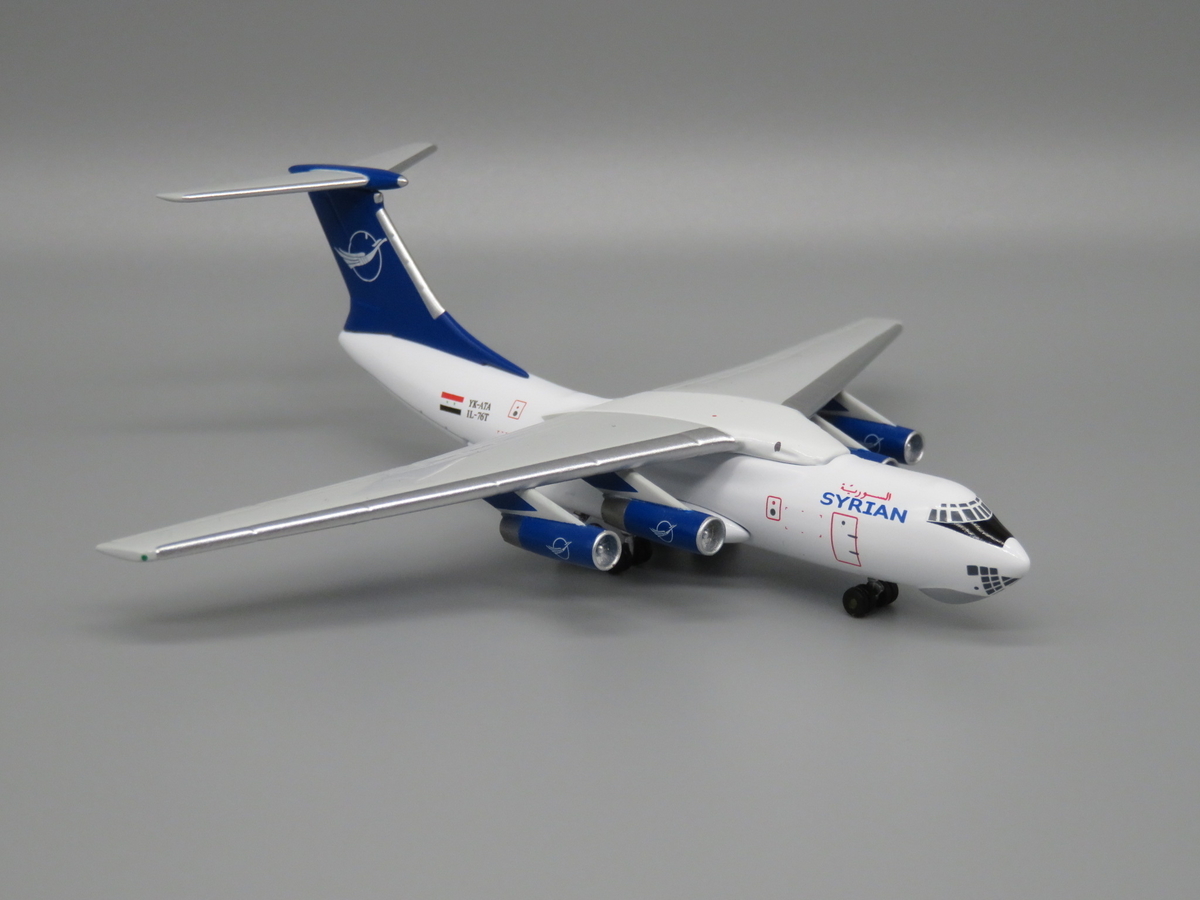 モデルプレーン Wittywings 1/400 〜シリア航空IL-76〜 - レゴシティの