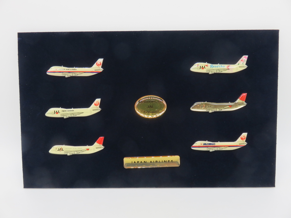 JAL B747メモリアルピンバッチコレクション - レゴシティのブログⅡ