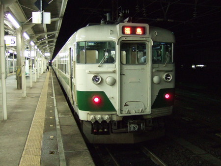 福島行き最終2155M