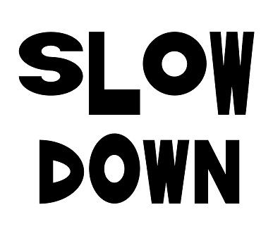Slow Down 英語の顔表情 Airabuwo Blog