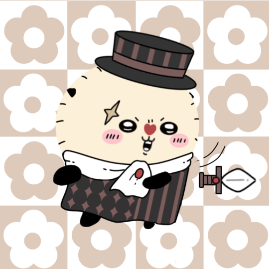 ナイフ投げを行うラッコ師匠のイラスト