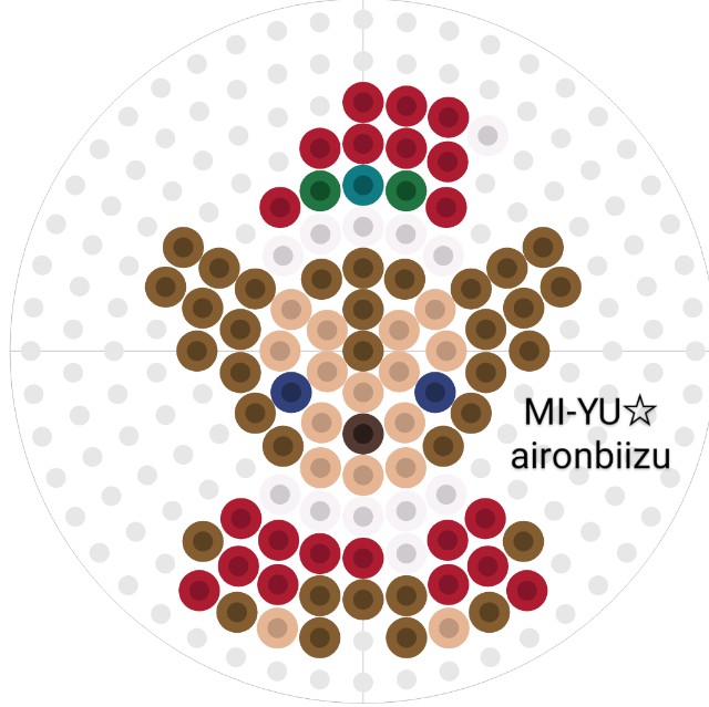 Mi Yu のアイロンビーズアトリエ Perlerbeads Design
