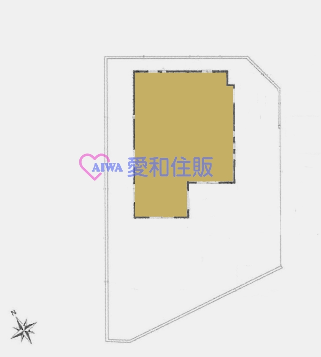 鶴ヶ島市五味ケ谷新築一戸建て建売物件の区画図