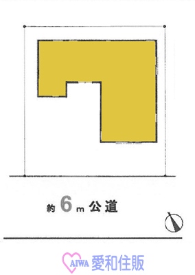 坂戸市溝端町新築一戸建て建売分譲住宅の区画図