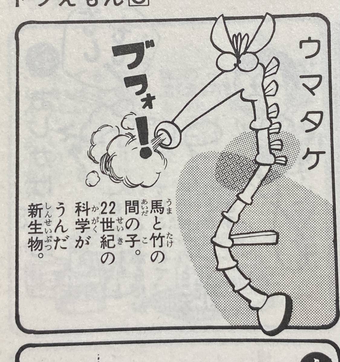 ウマタケロングバウムのご紹介 あジャイの毎日ドラえもん